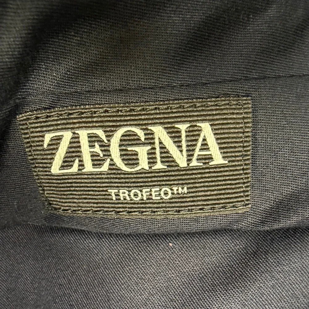Ermenegildo Zegna Trofeo 600 Luxury Wool Silk Blue‎ Suit Mens Sartorial Italy